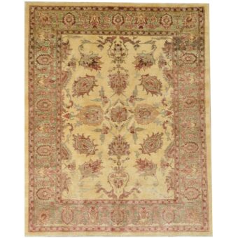 Afghan Hand-knotted Oushak Wool Rug (5'10 x 7'3)