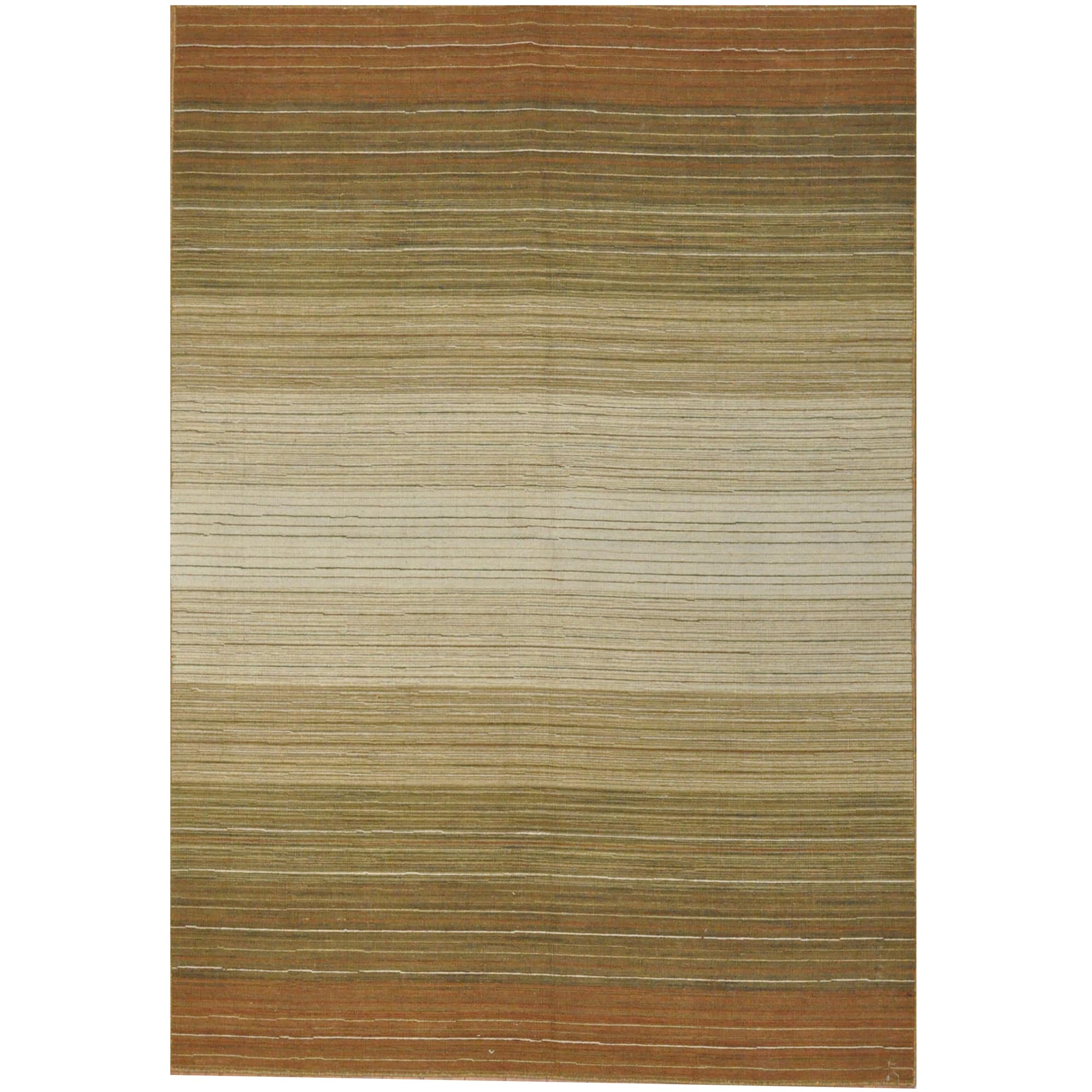 Afghan Hand-knotted Tibetan Wool Rug (4'7 x 6'7)