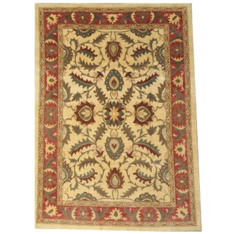 Afghan Hand-knotted Vegetable Dye Oushak Wool Rug (8'6 x 12'2)