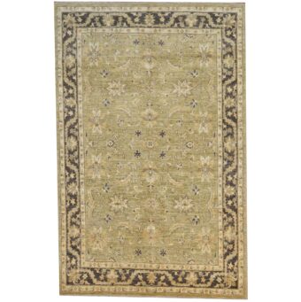 Afghan Hand-knotted Oushak Wool Rug (5'6 x 8'5)