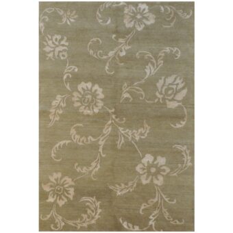Afghan Hand-knotted Vegetable Dye Tibetan Wool Rug (5'5 x 8'2)