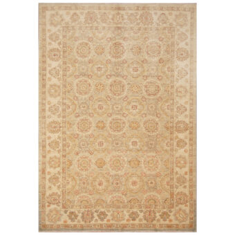 Afghan Hand-knotted Vegetable Dye Khotan Wool Rug (6' x 8'6)