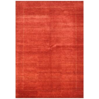 Indo Hand-knotted Gabbeh Wool Rug (5'6 x 8')