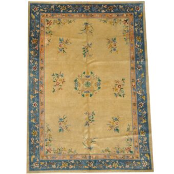 Sino Hand-Knotted Antique Art Deco Wool Rug (6'8 x 9'10)