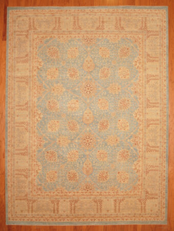 Afghan Hand-knotted Vegetable Dye (9'10 x 13'2)
