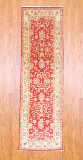 Afghan Hand-knotted Fine Vegetable Dye (2'8 x 8'7)