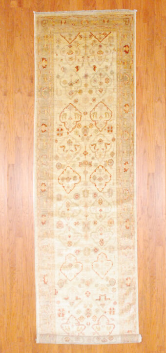 Afghan Hand-knotted Vegetable Dye (4' x 16')