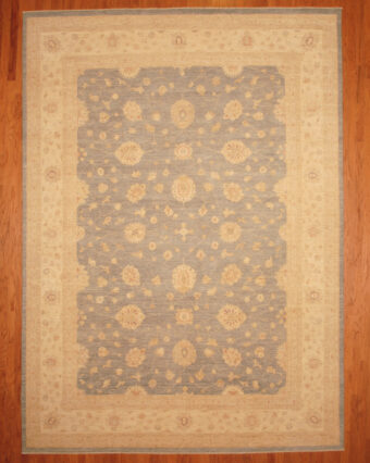 Afghan Hand-knotted Vegetable Dye (9'11 x 13'8)