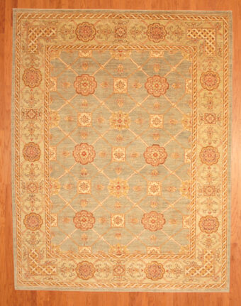 Afghan Hand-knotted Vegetable Dye (8'9 x 11'1)