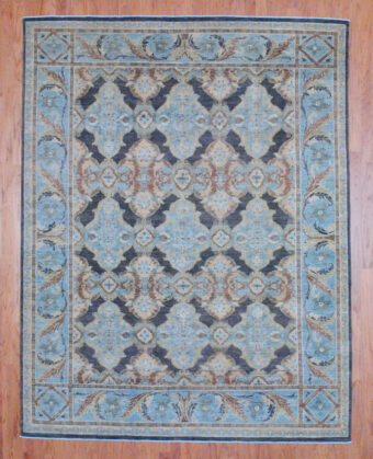 Afghan Hand-knotted Vegetable Dye (7'10 x 10'1)