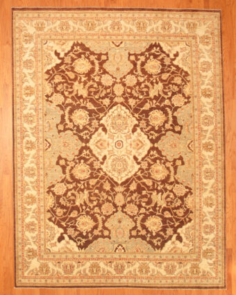 Afghan Hand-knotted Vegetable Dye (8'11 x 11'9)