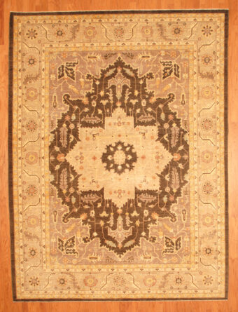 Afghan Hand-knotted Vegetable Dye (8'9 x 11'6)