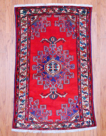 Persian Hand-knotted Hamadan (3'5 x 5'2)