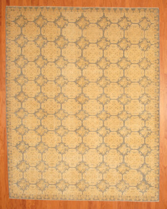 Afghan Hand-knotted Vegetable Dye (9' x 11'4)
