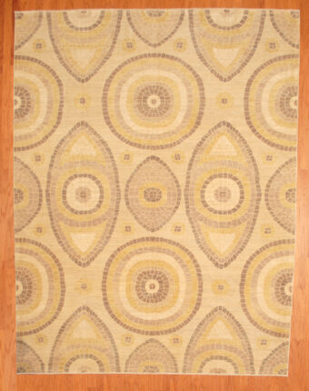 Afghan Hand-knotted Vegetable Dye (9' x 11'6)
