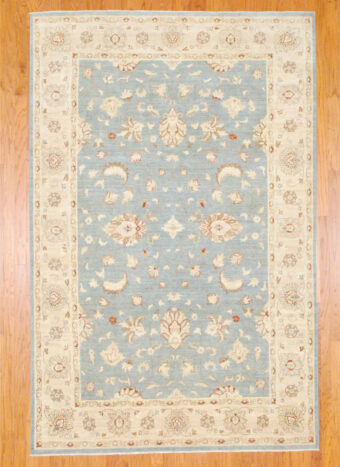 Afghan Hand-knotted Fine Vegetable Dye (6'5 x 9'9)