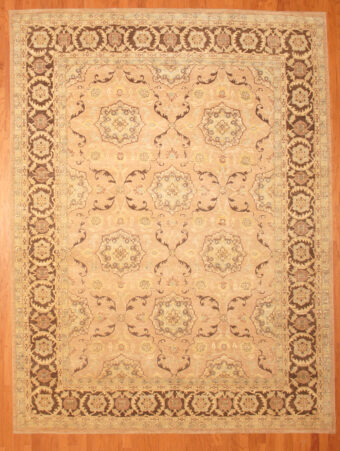 Afghan Hand-knotted Vegetable Dye (9'1 x 11'10)