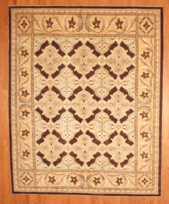 Afghan Hand-knotted Vegetable Dye (9'1 x 11'3)