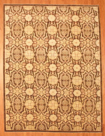 Afghan Hand-knotted Vegetable Dye (8'10 x 11'6)