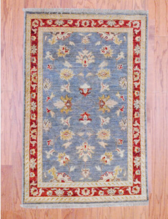 Afghan Hand-knotted Vegetable Dye (2'7 x 3'11)
