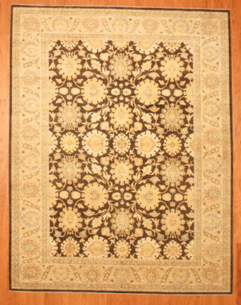 Afghan Hand-knotted Vegetable Dye (9' x 11'7)