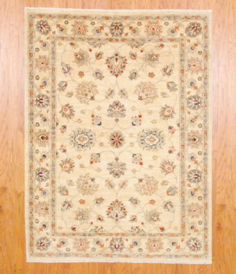 Afghan Hand-knotted Fine Vegetable Dye (5'2 x 6'10 )