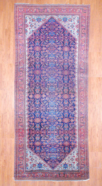 1890's Antique Persian Hand-knotted Malayer (6'11 x 16'5)