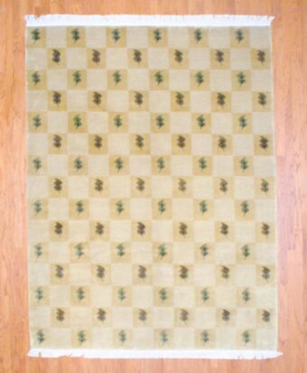 Indo Hand-knotted Tibetan (8' x 10')