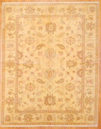 Afghan Hand-knotted Vegetable Dye (5'6 x 7'4)
