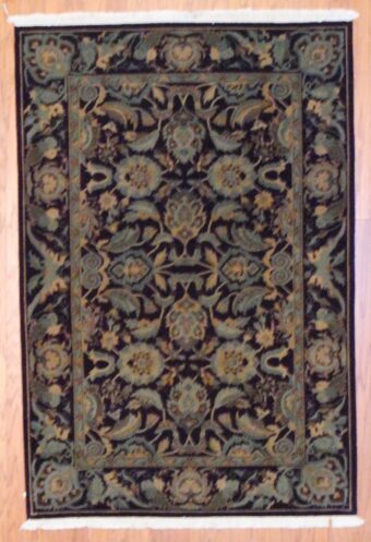 Sino Hand-knotted Aubusson (4'2 x 6'2)