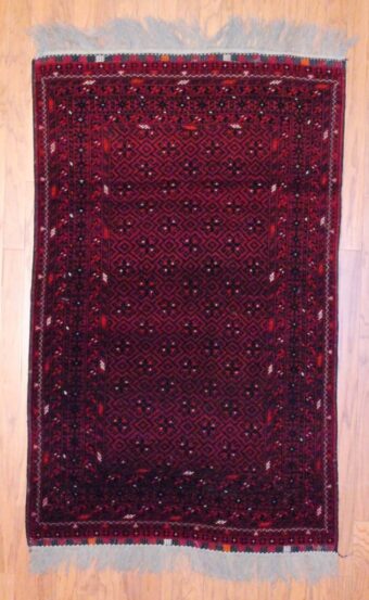 Afghan Hand-knotted Turkoman (3'9 x 6')