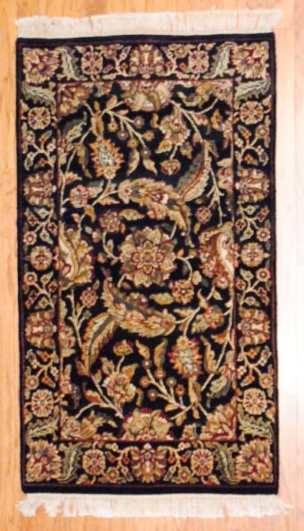 Indo Hand-knotted Mahal (2'10 x 5')