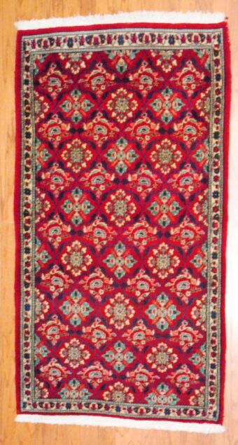 Persian Hand-knotted Moud (3'3 x 5'11)