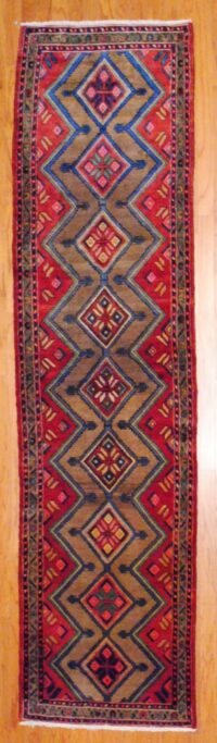 Persian Hand-knotted Hamadan (2'9 x 10'10)
