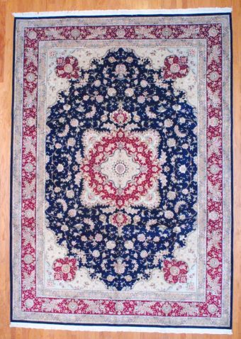 Sino Hand-knotted Tabriz (10' x 14')