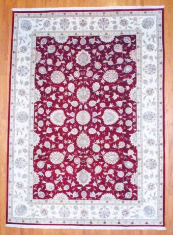 Sino Hand-knotted Tabriz (10' x 14')