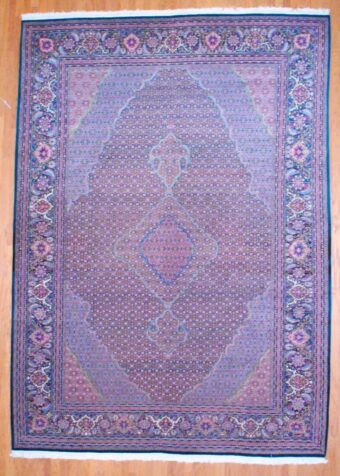 Sino Hand-knotted Fine Fish Design Tabriz (10' x 14')