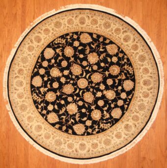 Sino Hand-knotted Tabriz (8' x 8')