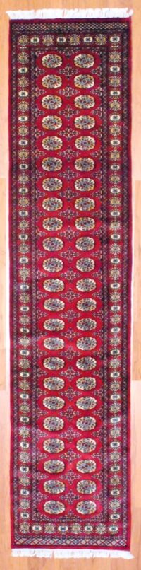 Pakistani Hand-knotted Bokhara (2'8 x 11'4)