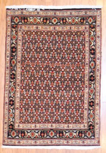 Persian Hand-knotted Tabriz (3'5 x 4'9)