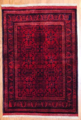 Afghan Hand-knotted Khal Mohammadi (3'7 x 5')