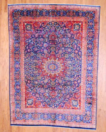 Persian Hand-knotted Sarouk (8' x 11')
