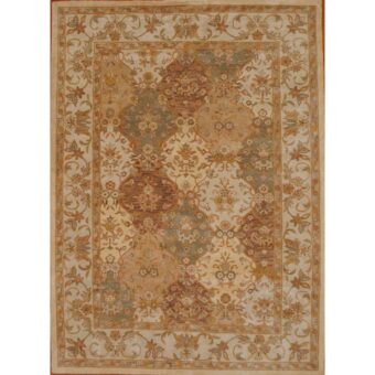 Indo Tabriz Wool Rug (8'3 x 11)