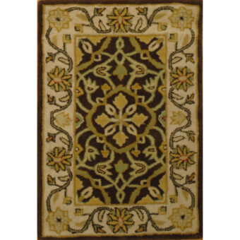Indo Hand-tufted Wool Rug (2' x 3')