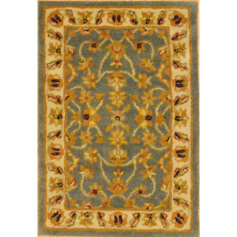Indo Hand-tufted Mahal Wool Rug (2' x 3')