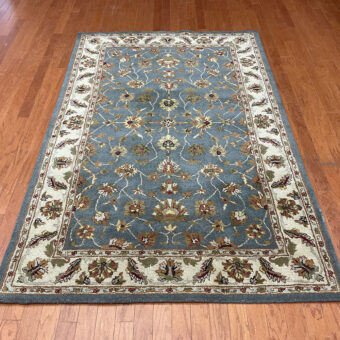 Indo Mahal Hand-tufted Rug (5'3 x 8'2)
