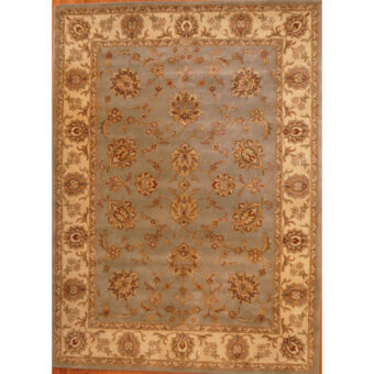 Indo Hand-tufted Mahal Rug (8 x 11)