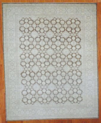 Afghan Hand-knotted Vegetable Dye (9'2 x 11'3)