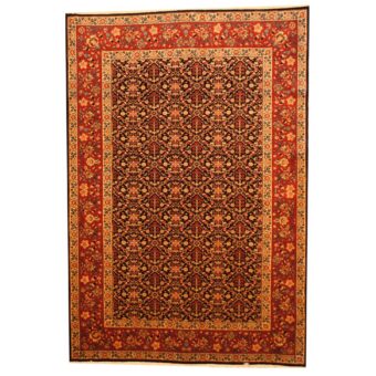 Persian Hand-knotted Sarouk (6'7 x 9'8)