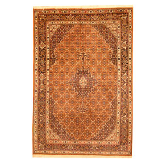 Persian Hand-knotted Fish Tabriz (6'8 x 10'1)